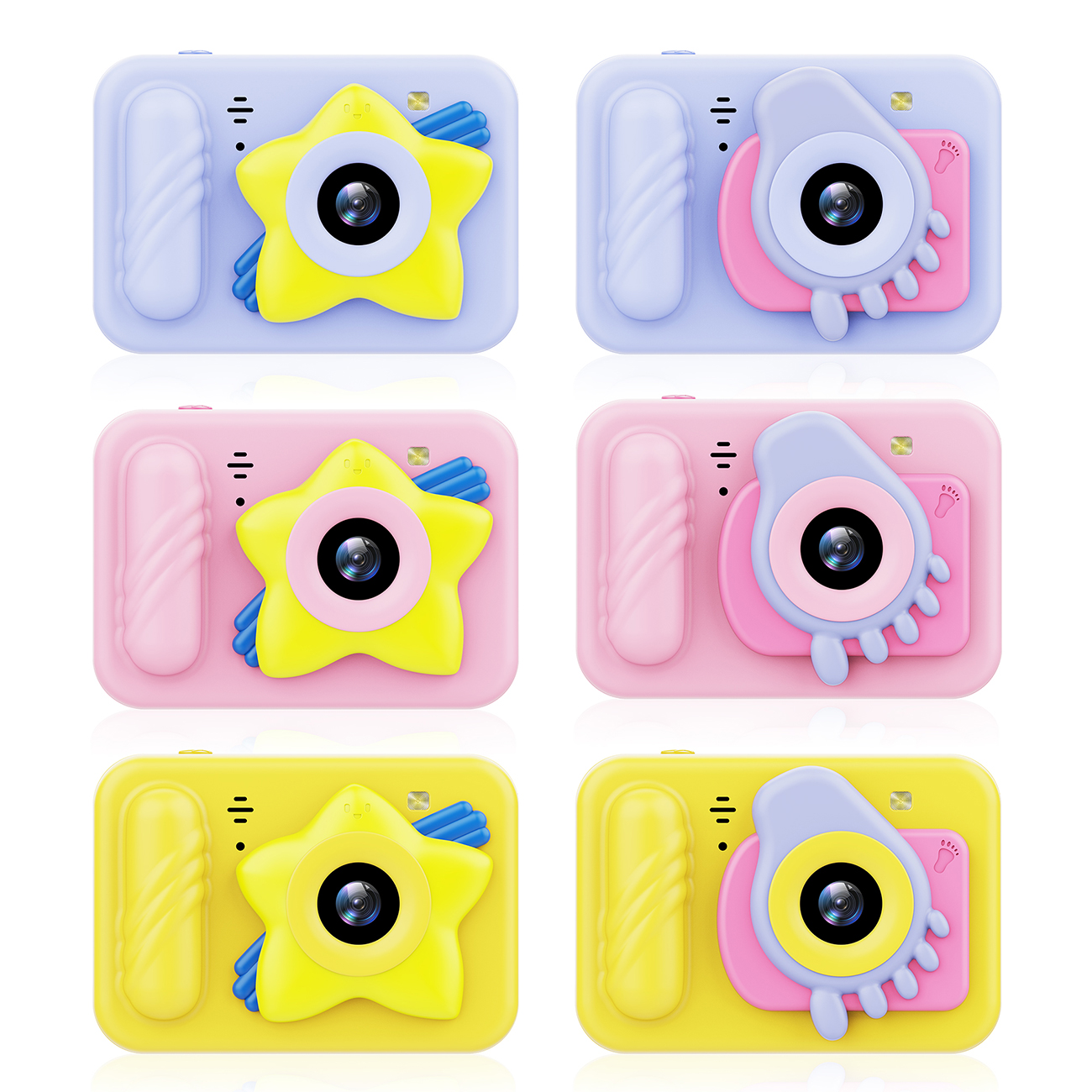 Children's outdoor entertainment waterproof toy camera
