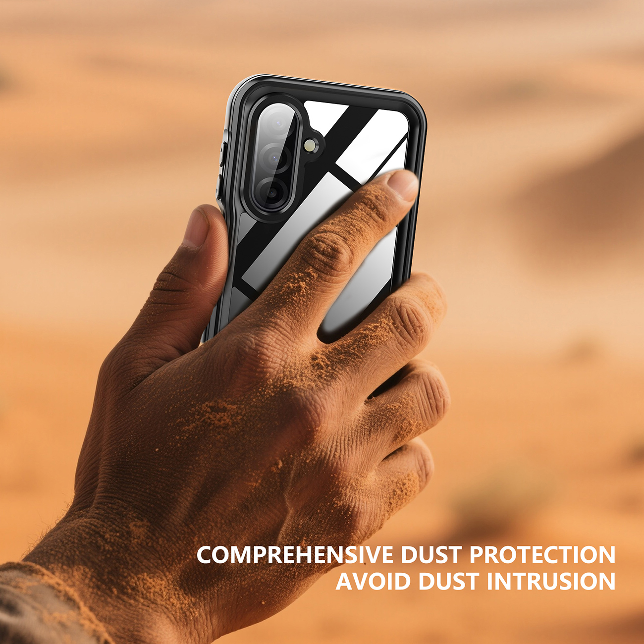 Waterproof and shockproof protective case for Samsung A17-5G version mobile phones