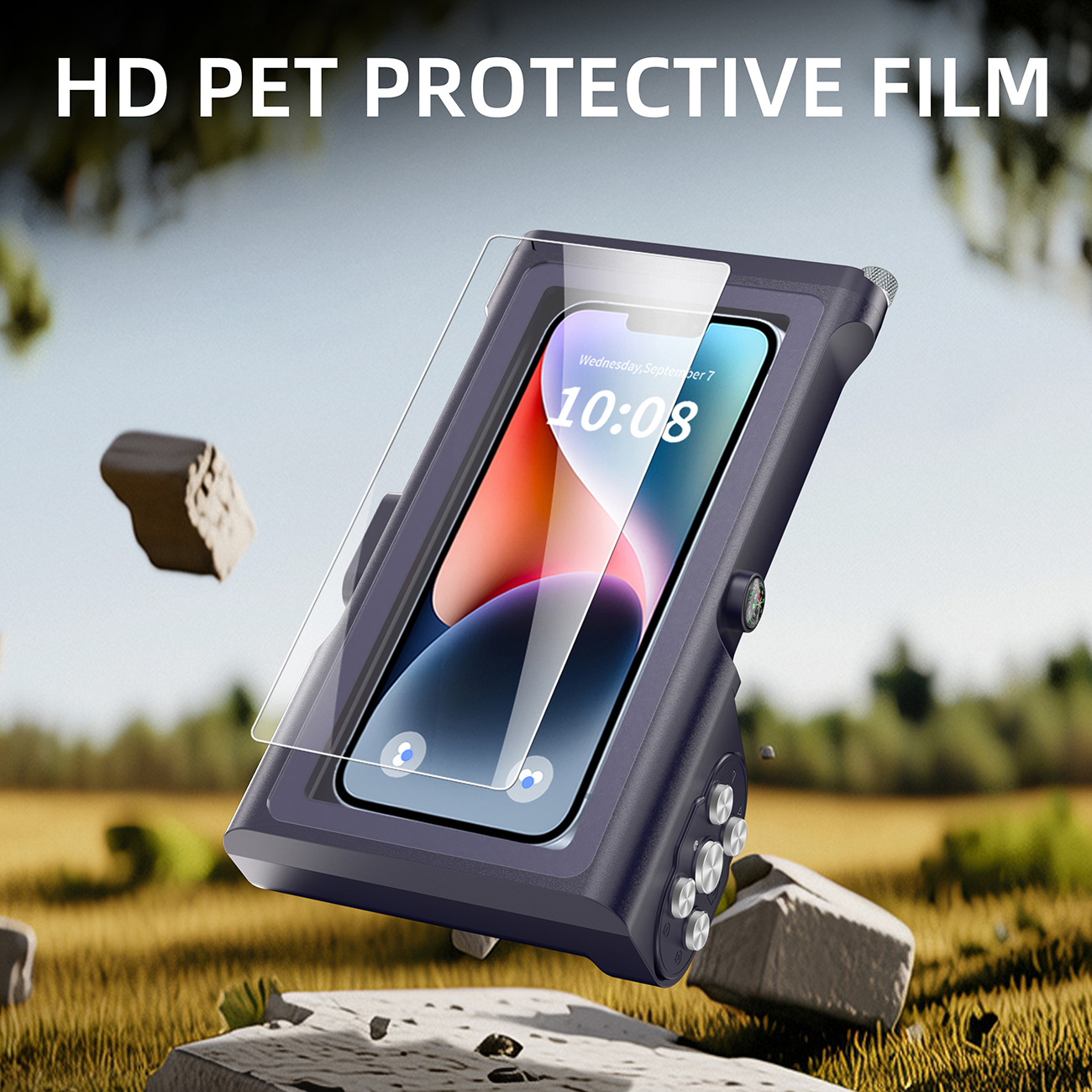 SHELLBOX is a 15 meter waterproof diving protective case for the 3rd generation Pro version of mobile phone diving cases