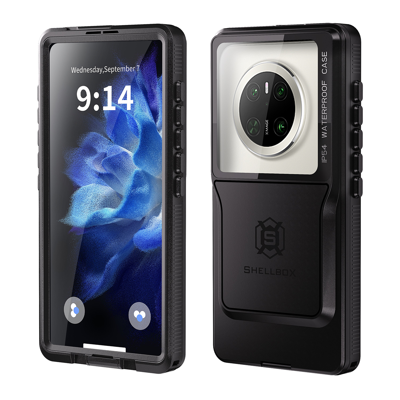 WM BOX Series 6.9-inch waterproof phone case for Apple, Samsung, Huawei, Xiaomi, OPPO and vivo, specifically designed for outdoor sports such as mountain climbing, skiing and food delivery