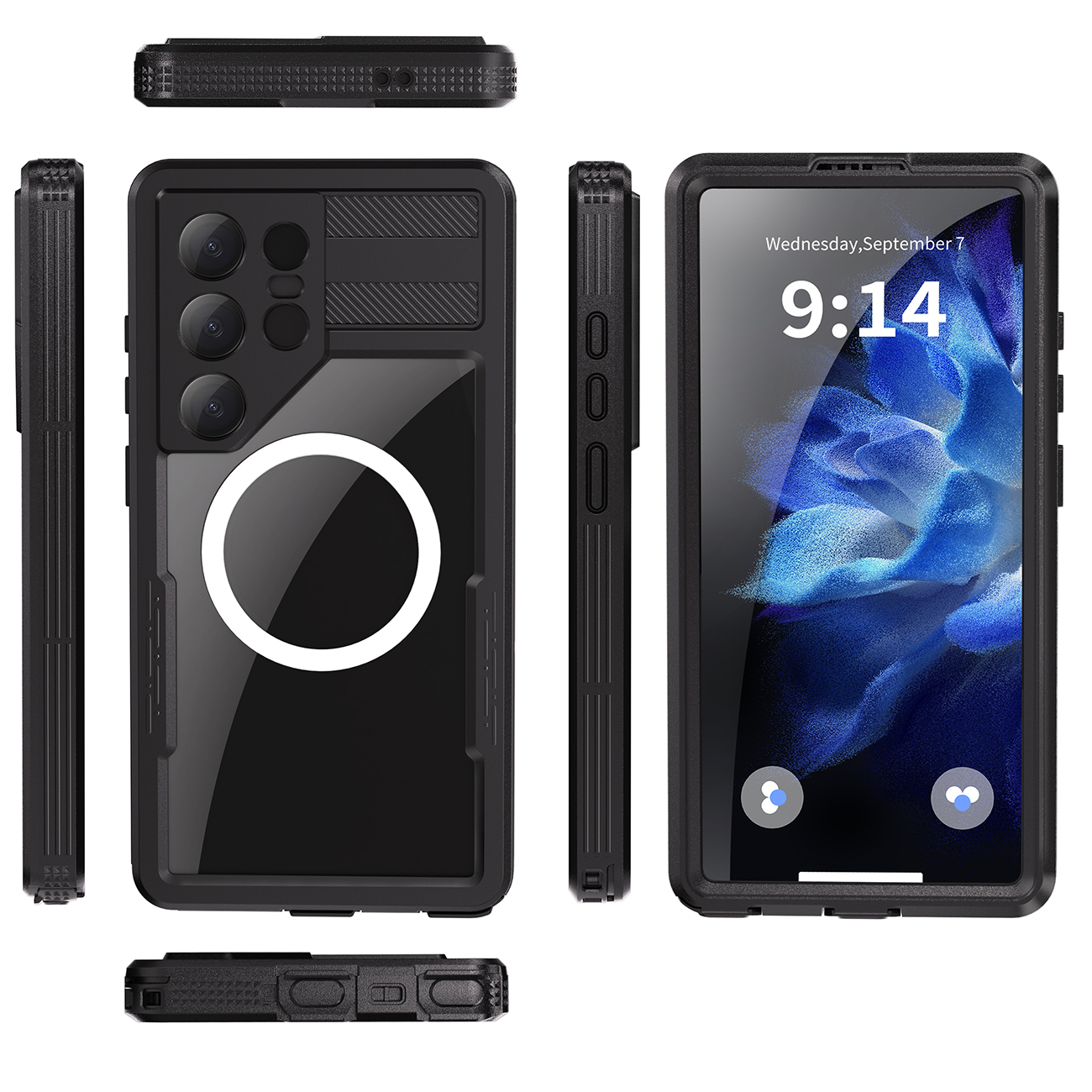 For Samsung S25 ULTRA Phone Waterproof case