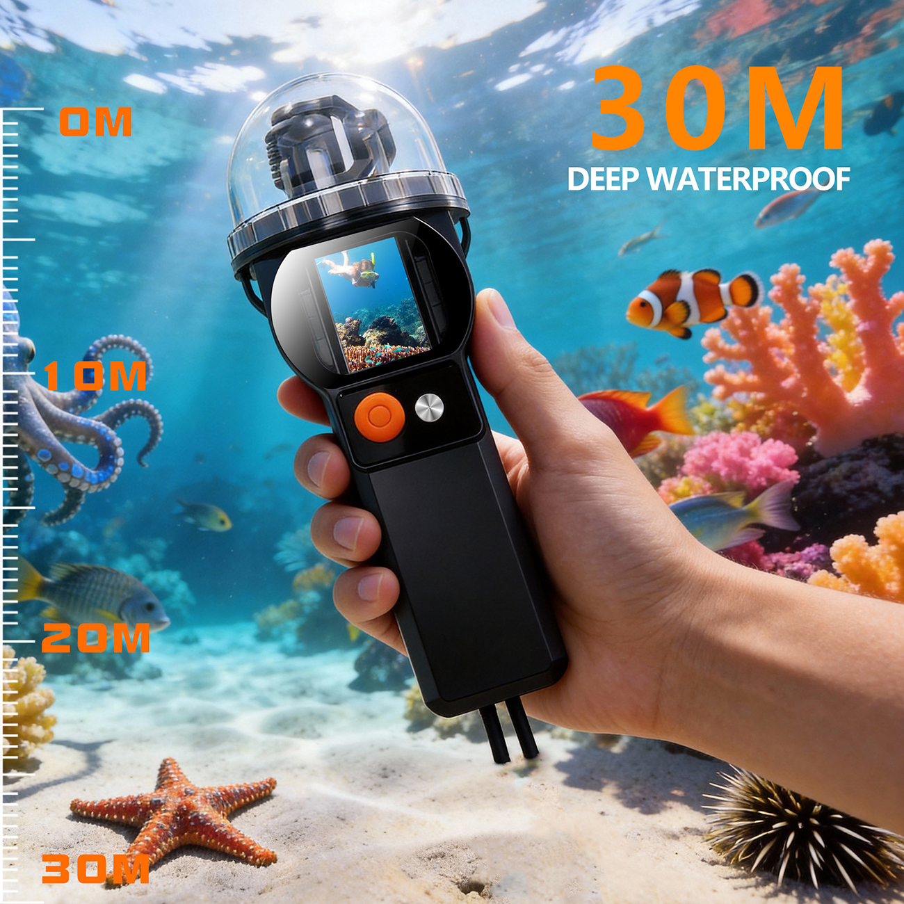 适用大疆DJI Pocket3用户外运动拍摄潜水防水全包保护壳套