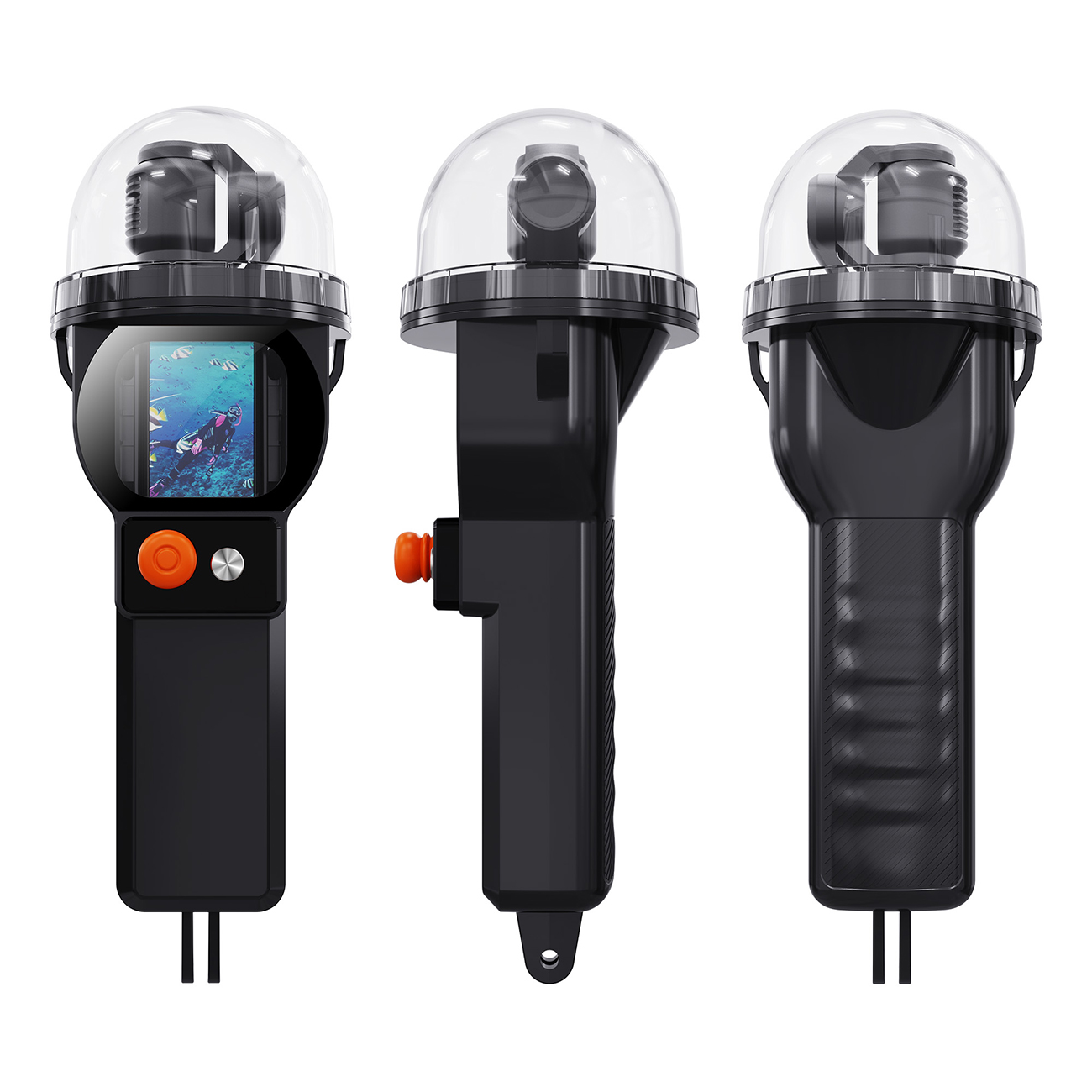 Suitable for DJI Pocket 3, full-coverage waterproof protective case for outdoor sports and diving.