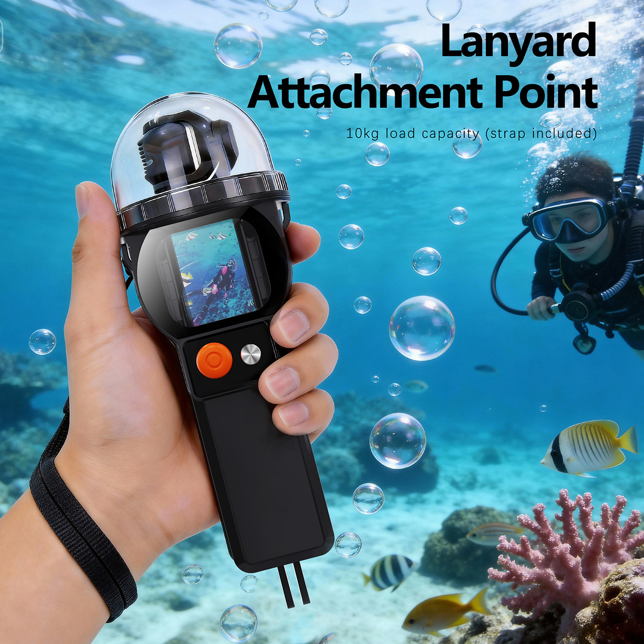 适用大疆DJI Pocket3用户外运动拍摄潜水防水全包保护壳套