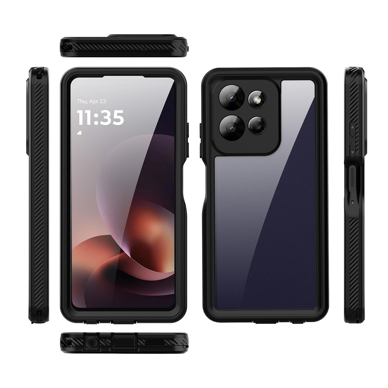 Compatible with Moto G Power 2026 Waterproof Phone Case