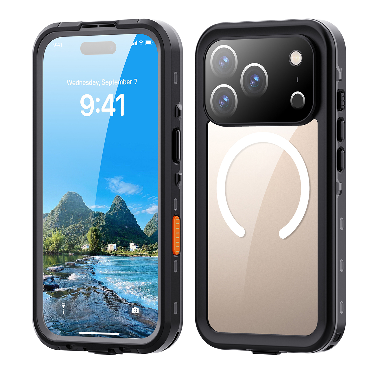 For Apple iPhone 17 Pro Waterproof case
